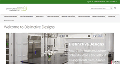 Desktop Screenshot of distinctivedesigns.com