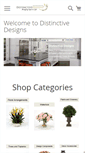 Mobile Screenshot of distinctivedesigns.com